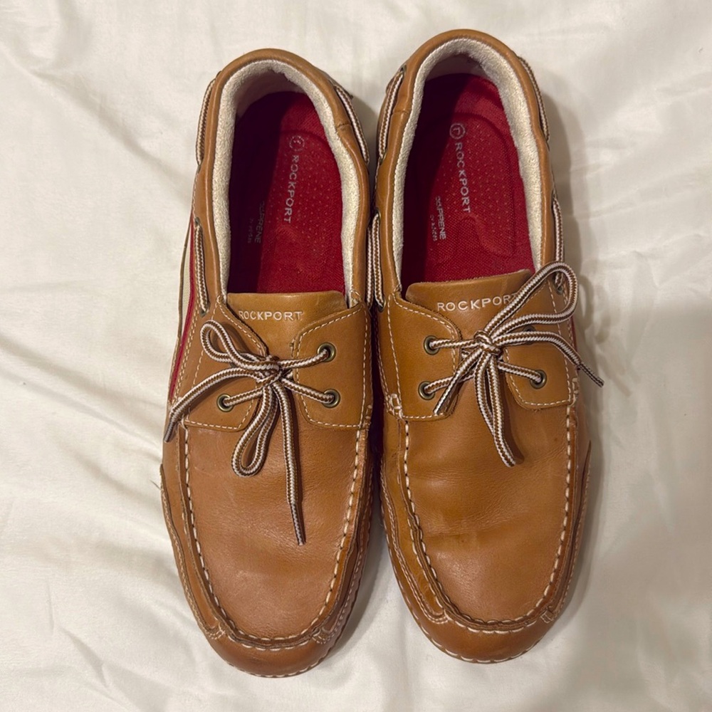 Men’s Rockport Boat Shoes Size 11.5